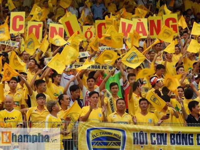 Bóng đá - Thua dưới sân, “cơn lốc vàng” xứ Thanh thắng trên khán đài