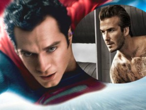 Hậu trường phim - David Beckham đóng phim hành động cùng Superman