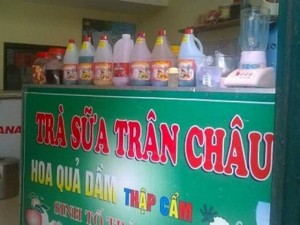 Thị trường - Tiêu dùng - Hãi hùng trà sữa, siro hóa chất TQ siêu lợi nhuận