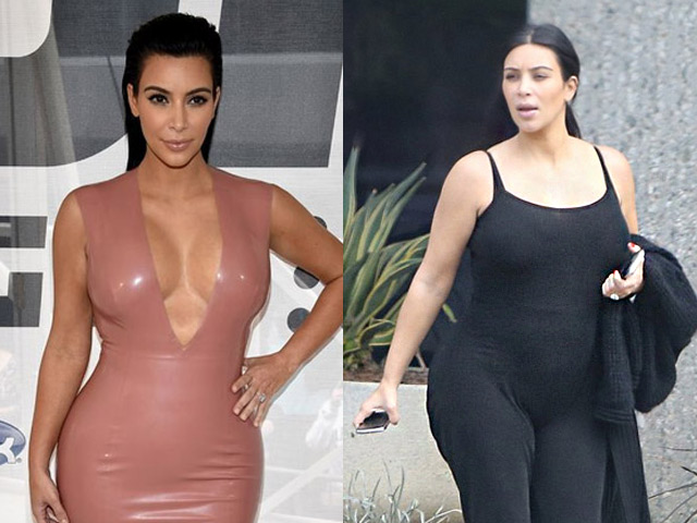 Xu hướng thời trang - Fan phát bực vì cô Kim bầu 4 tháng vẫn mê đồ "bó giò"