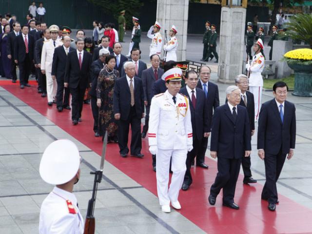 Lãnh đạo Đảng, Nhà nước dâng hương tưởng niệm anh hùng liệt sĩ