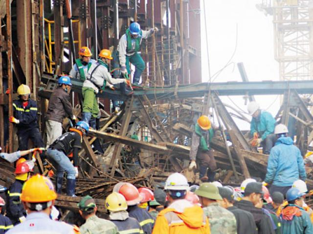 Tin tức trong ngày - Công bố nguyên nhân sập giàn giáo Formosa