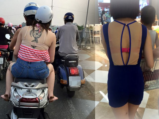 Thời trang công sở - Để lưng trần xuống phố không làm "gai mắt" đám đông