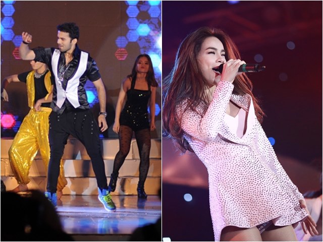 Ca nhạc - MTV - Hà Hồ đốt cháy sân khấu cùng "chồng cô dâu 8 tuổi"