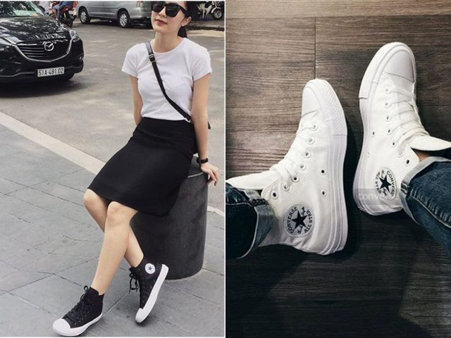 Bí quyết mặc đẹp - Giới trẻ Việt "nức lòng" vì mốt giày thể thao mới
