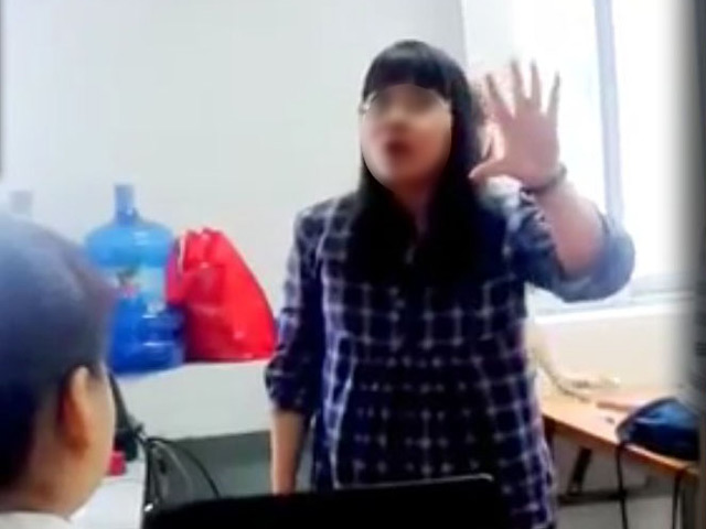 Tin tức trong ngày - Clip: Cô giáo cung Bọ Cạp xưng “mày – tao", chửi học viên