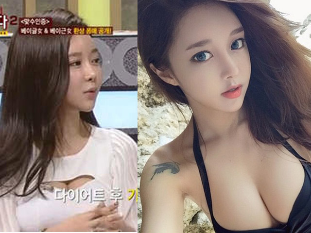 Làm đẹp - "Tỉnh mộng" trước mặt thật của các hot girl Hàn Quốc