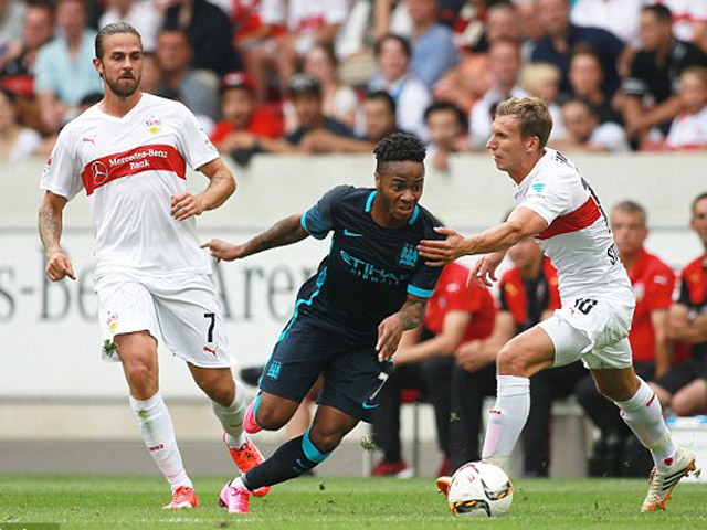 Bóng đá Ngoại hạng Anh - Stuttgart - Man City: Hiệp 1 kinh hoàng