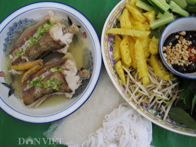 Ẩm thực - Ngon "quên đời" cá lóc hấp cuốn bánh tráng