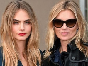 Xu hướng thời trang - Siêu mẫu Kate Moss tuyệt giao với Cara Delevingne