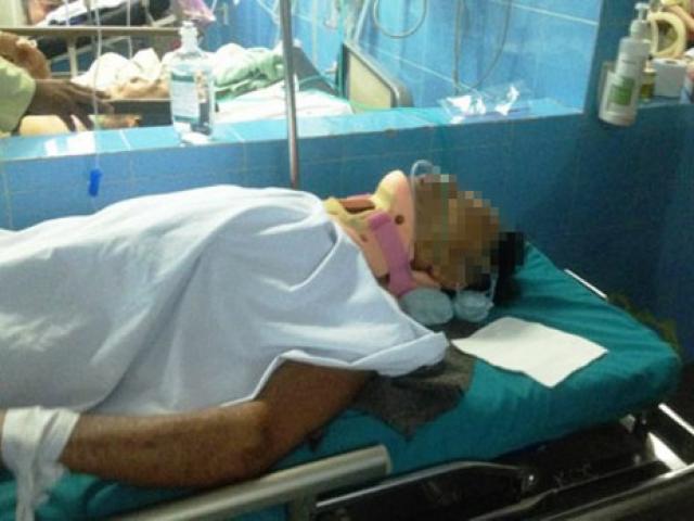 Lão khoa - Cụ ông bị bò nhà húc gãy cổ