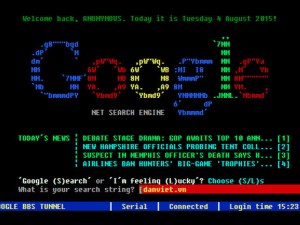 Thủ thuật - Tiện ích - Quay lại internet năm 1980 với Google phiên bản MS-DOS