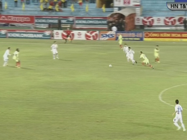 Bóng đá - Hà Nội T&T - Hải Phòng: Vùi dập không thương tiếc