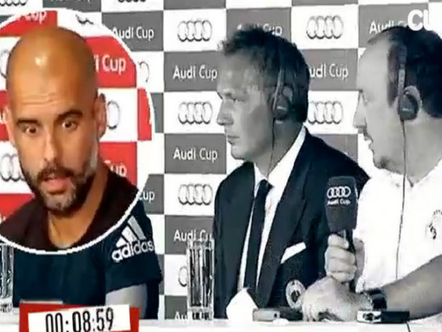 Video bóng đá hot - Phì cười với gương mặt "siêu đơ" của Pep