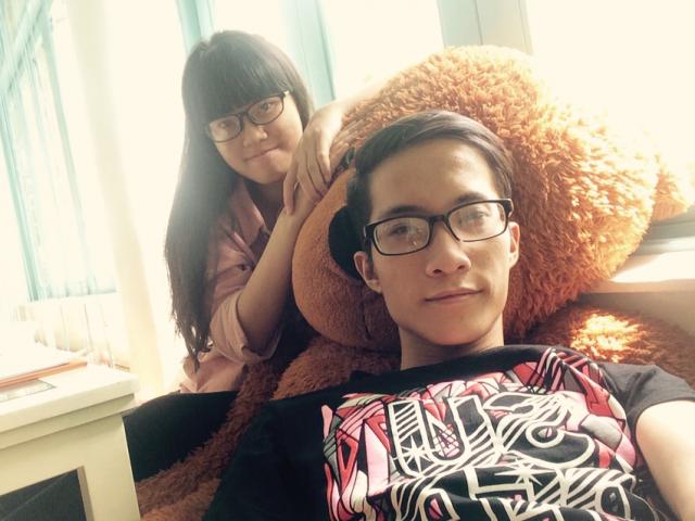 Giới trẻ - Chuyện tình cặp đôi ''I love you becuz'' gây sốt