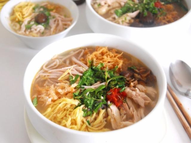 Ẩm thực - Bún thang, bún mọc thơm ngon cho bữa sáng cuối tuần