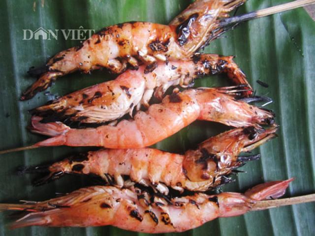 Ẩm thực - Tép bạc nướng cọng dừa, ăn chơi mà no lòng!