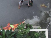 Video An ninh - Camera giấu kín: Thả diều giữa khu dân cư đông người