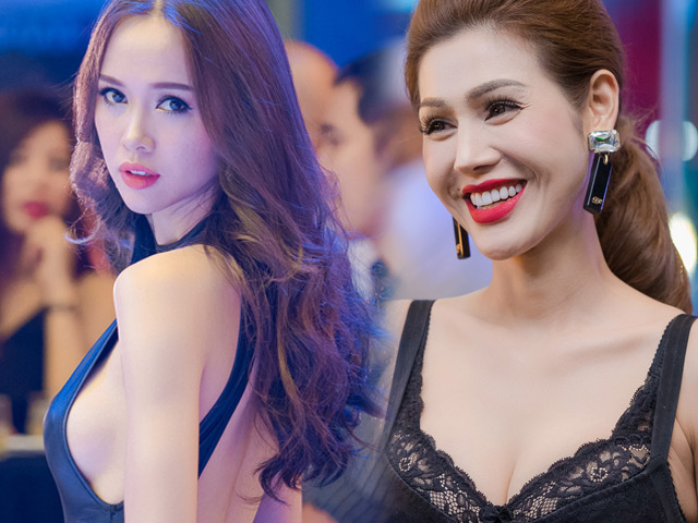 Xu hướng thời trang - Vũ Ngọc Anh đọ độ gợi cảm với Đinh Phương Ánh