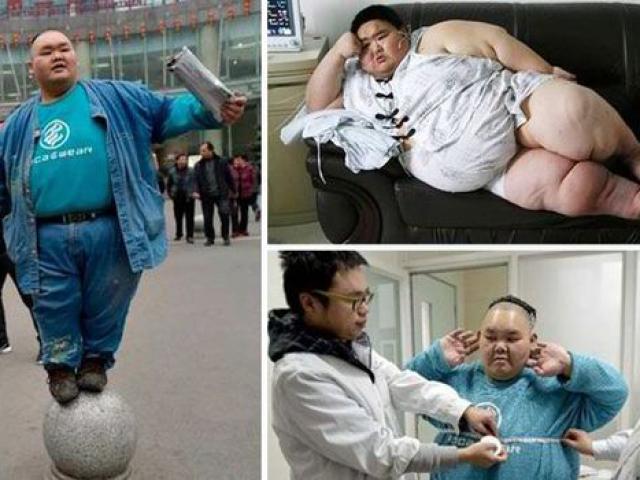 Bạn trẻ - Cuộc sống - Chàng trai béo nhất Trung Quốc đang nỗ lực giảm cân