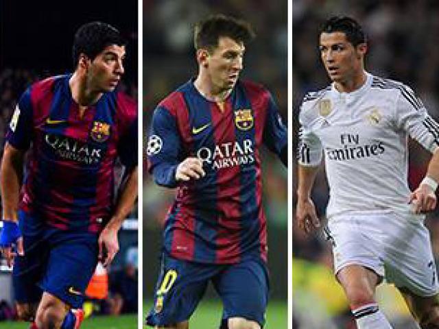 Bóng đá - Cầu thủ hay nhất châu Âu: CR7 "đấu" Messi, Suarez