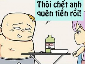 Cười 24h - Truyện tranh: Ăn tiệm và bán hàng kiểu &quot;sinh viên&quot;