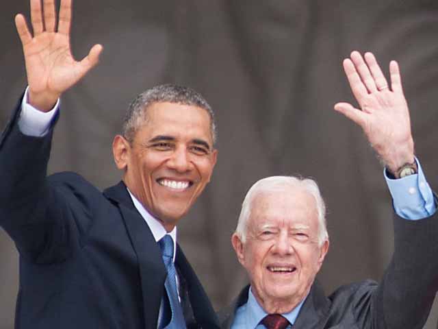 Tin tức trong ngày - Obama động viên người tiền nhiệm Jimmy Carter kiên cường chống bệnh ung thư