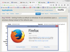 QC trực tuyến - Bị Windows 10 &quot;làm khó&quot;, Mozilla tung Firefox 40.0.2