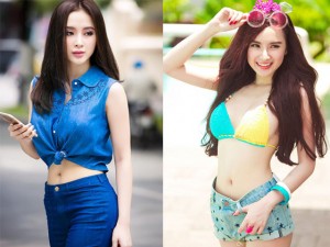 Ngôi sao điện ảnh - Angela Phương Trinh đẹp mê hoặc với vòng eo con kiến