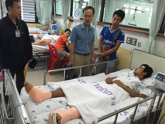 Tin mới về người Việt bị thương trong vụ nổ bom ở Thái Lan