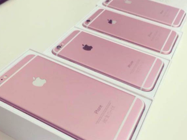 Dế sắp ra lò - iPhone 6s màu vàng hồng tiếp tục lộ diện
