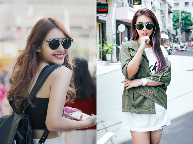 Bạn trẻ - Cuộc sống - Khả Ngân "lột xác" xinh đẹp và sành điệu