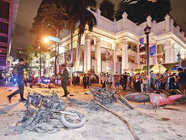 Lại phát hiện bom ở trung tâm Bangkok