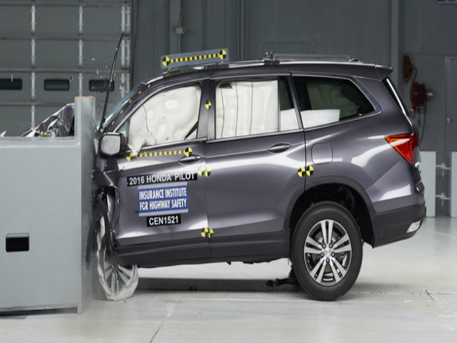 Ô tô - Xe máy - Honda Pilot 2016 giành điểm an toàn tuyệt đối