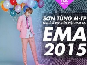 Ca nhạc - MTV - Sơn Tùng chính thức đến “đấu trường” EMA 2015