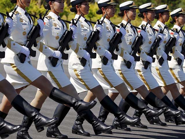 Thế giới - Ngắm dàn "chân dài" tham gia diễu binh của Trung Quốc