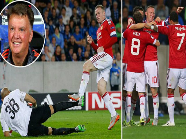 Cup C1 - Champions League - Rooney giải hạn sau 878 phút "tịt ngòi"