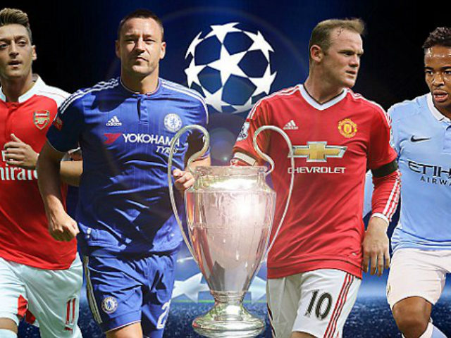 Cup C1 - Champions League - Tứ hùng Premier League &amp; cúp C1: Mong manh Man City