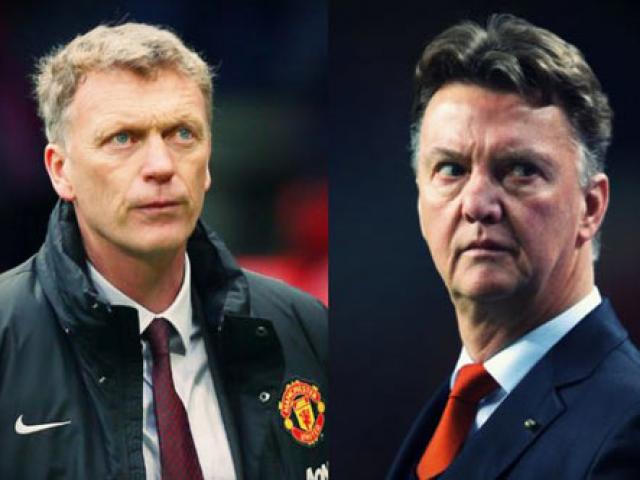 Bóng đá - MU: Sau 50 trận, Van Gaal "bất tài" như… David Moyes