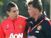 Bóng đá - MU: Di Maria trách Van Gaal, Martial kiểm tra y tế