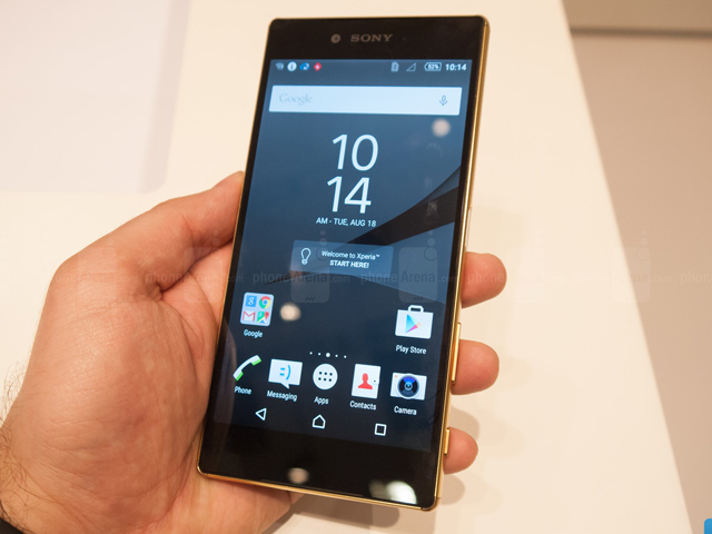 Dế sắp ra lò - Cận cảnh Xperia Z5 Premium màn hình phân giải "khủng" nhất thế giới