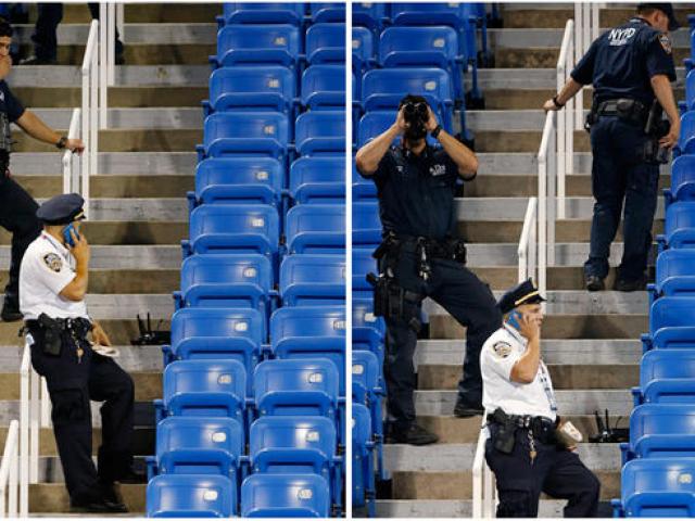 Thể thao - Bên lề US Open: SVĐ "náo loạn" vì vật thể lạ