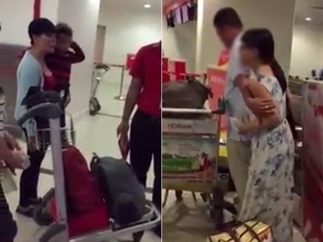 Bạn trẻ - Cuộc sống - Dân mạng bức xúc với cô gái lớn tiếng quát nạt tại sân bay