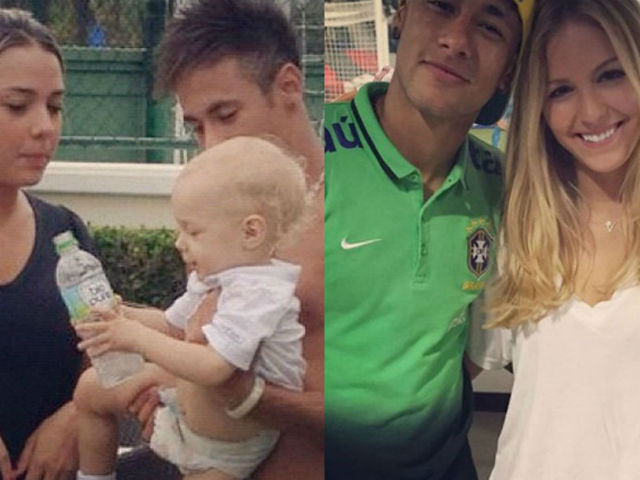 Tin bên lề bóng đá - Gã đa tình Neymar: Đón tình cũ, "à ơi" chân dài