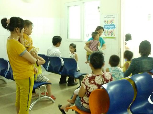 Đà Nẵng: Đang gia tăng bệnh tay chân miệng