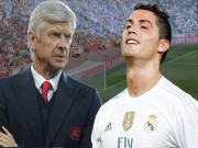 Bóng đá - Wenger từng muốn sang Real, mất Ronaldo vì Emirates