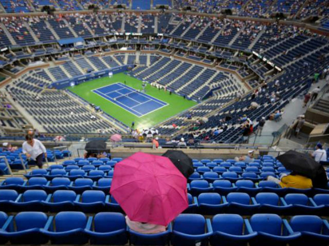 Tennis - US Open khốn đốn vì... thời tiết