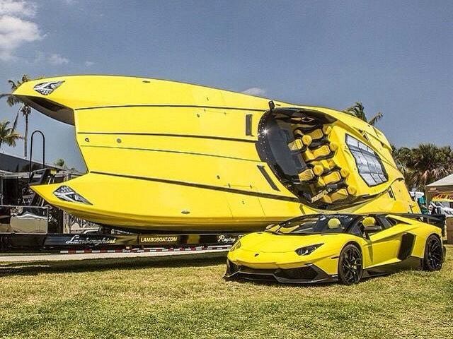 Ô tô - Xe máy - Độc đáo du thuyền Aventador LP720-4 Roadster Limited Edition