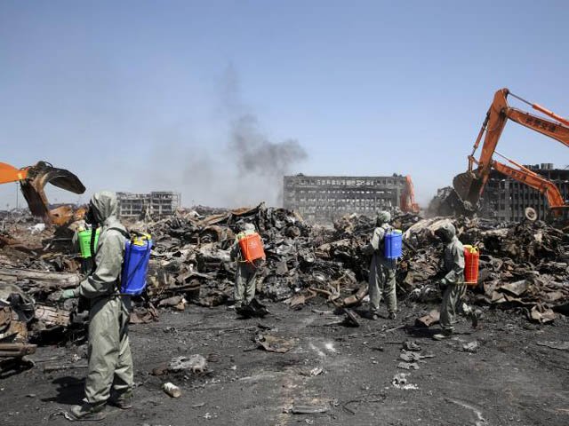 Tin tức trong ngày - TQ ngừng tìm kiếm nạn nhân thảm kịch nổ kho hóa chất Thiên Tân