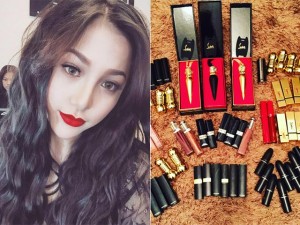 Bạn trẻ - Cuộc sống - Tự hào môi đẹp, nữ sinh viên sắm 5 thỏi son Louboutin